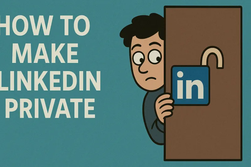 How to make your LinkedIn profile private